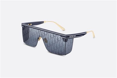 dior diorclub m1u|DiorClub M1U Blue Dior Oblique Mask Sunglasses.